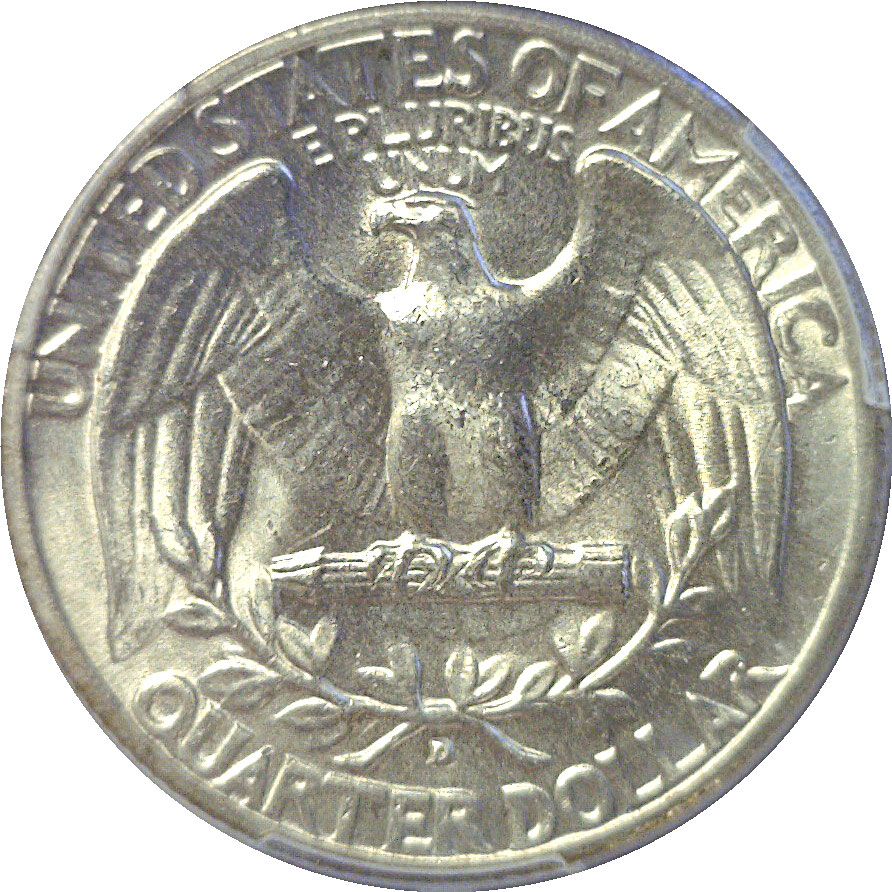 1936D 25C MS63 PCGS 51618259 Reverse Closeup.jpg