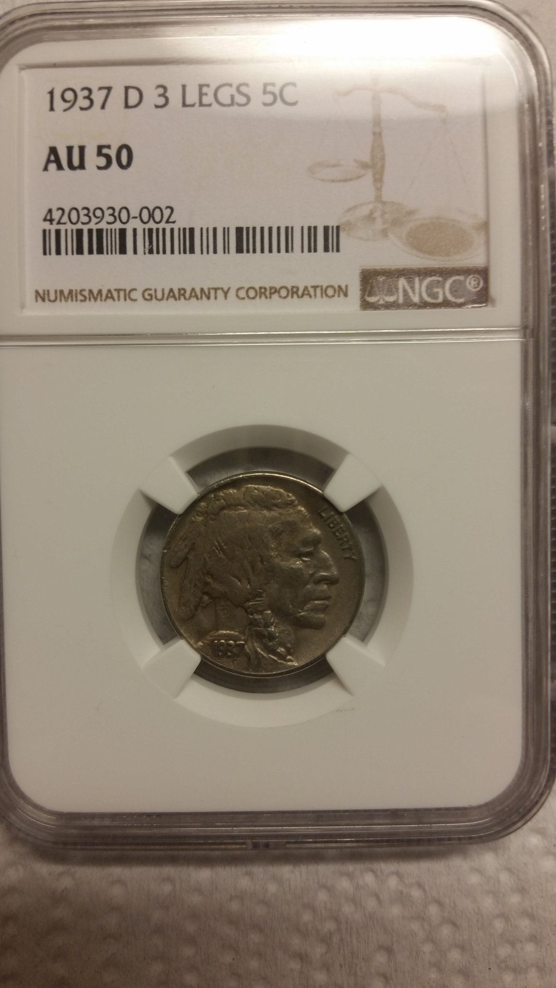 1937 D 3 legs AU50 obv my coin.jpg