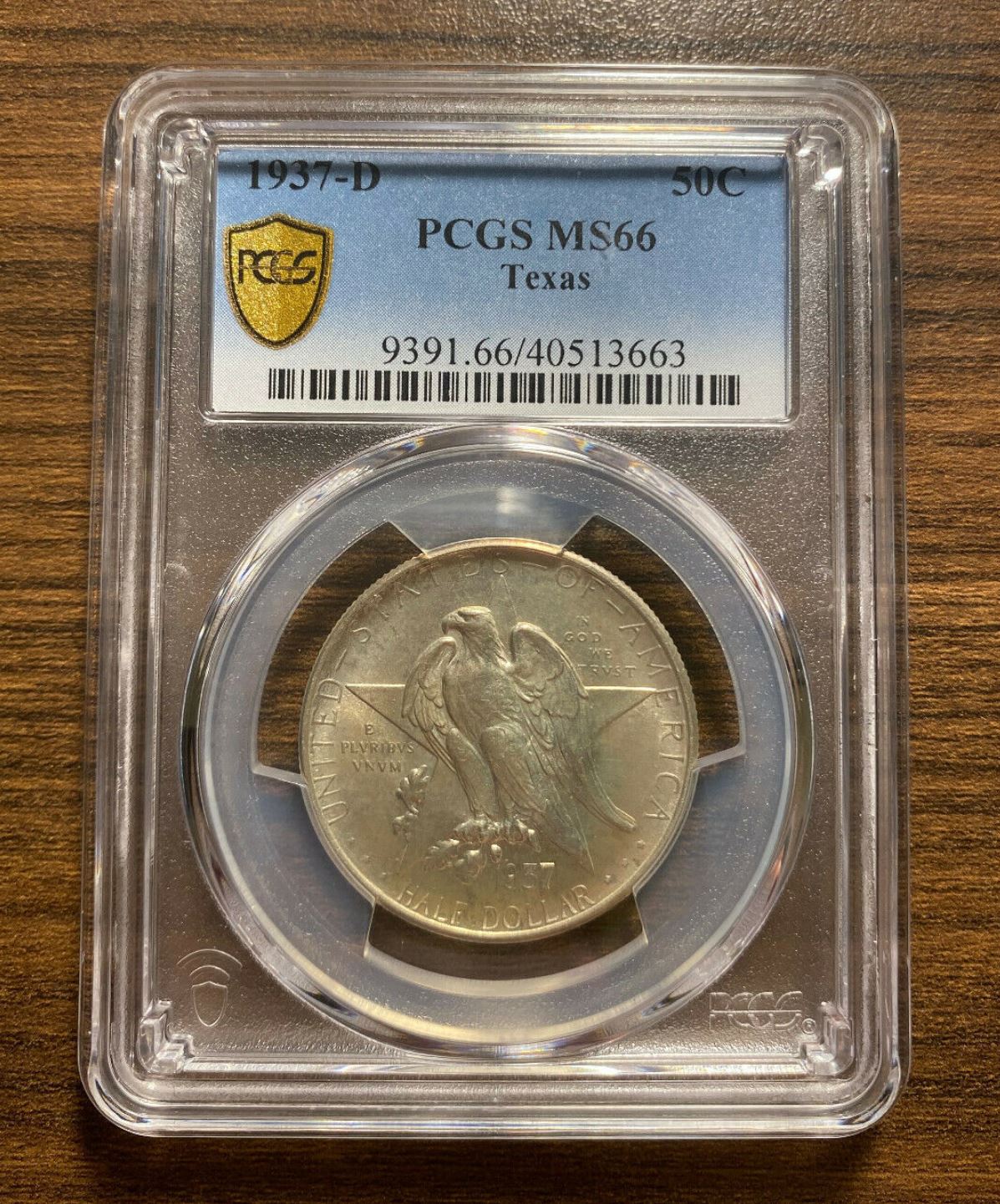 1937 D Texas Centennial Half Dollar OBV - PCGS MS66.JPG