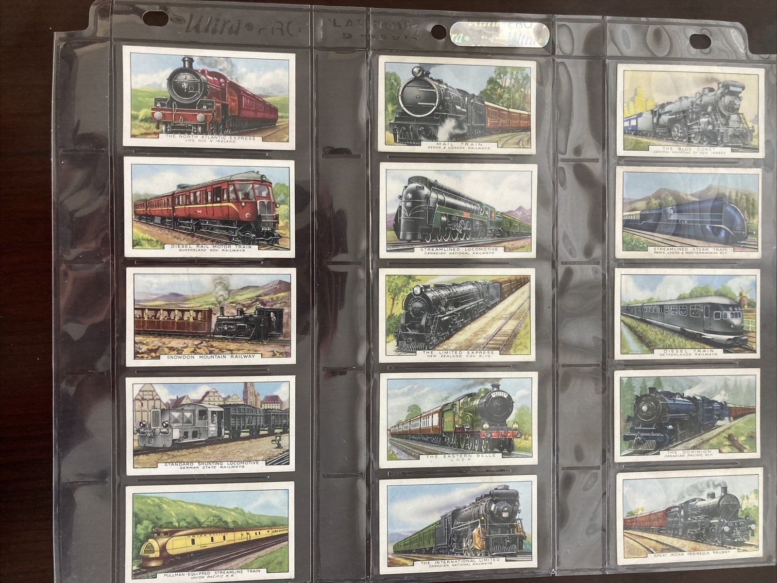 1937 Gallaher Tobacco Cards - Trains of the World - Set of 48 2.jpg