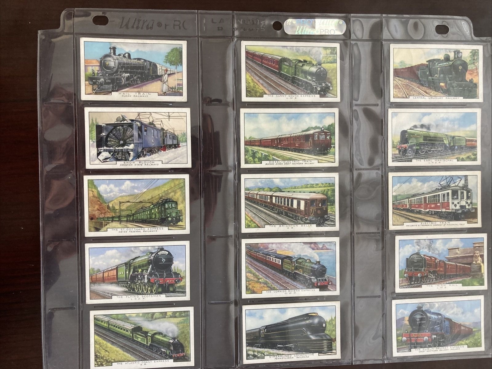 1937 Gallaher Tobacco Cards - Trains of the World - Set of 48 3.jpg