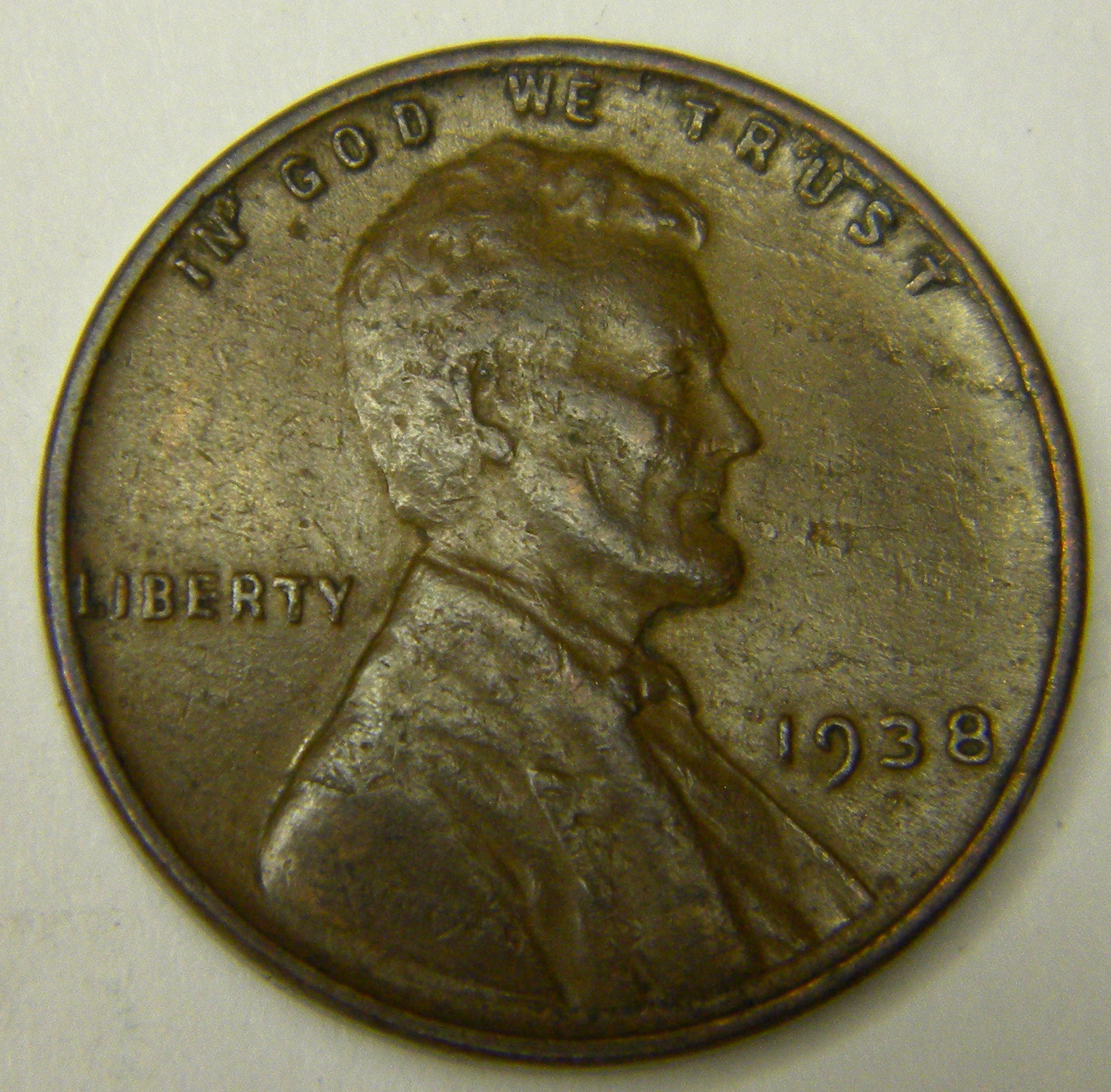 1938 Lincoln Wheat penny Obverse1.jpg