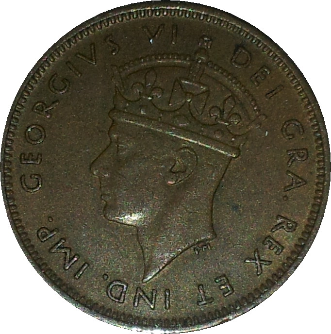 1938 Newfoundland Small Cent Obv.JPG