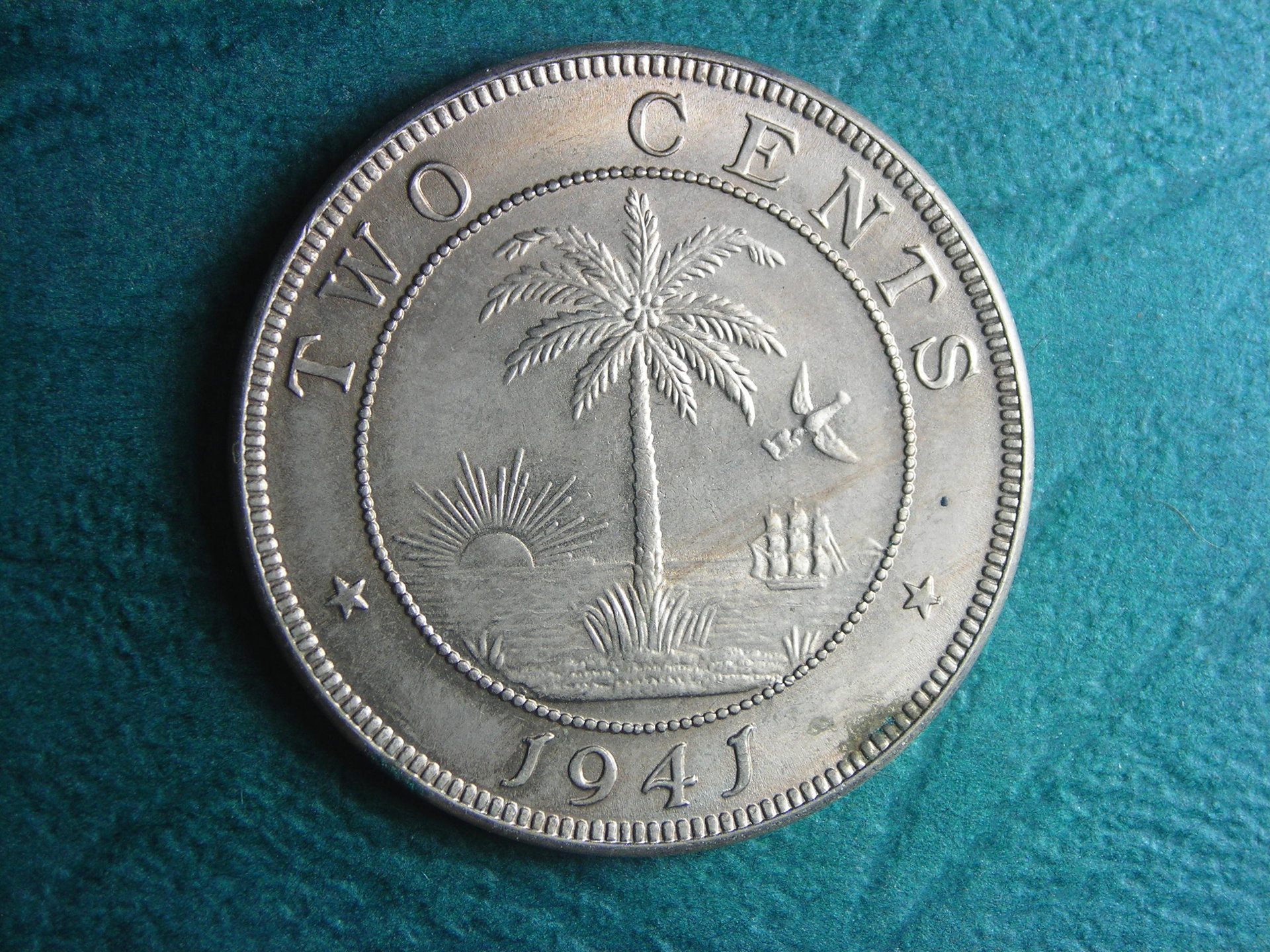 1941 Liberia 2 c rev.JPG