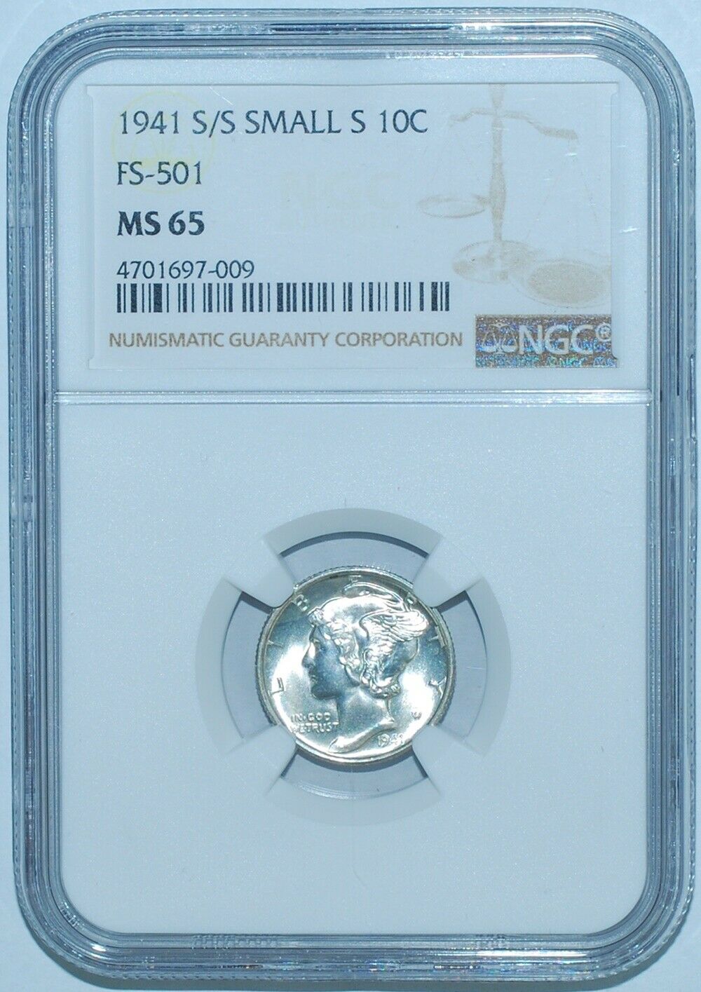1941 S:S sm S MS65FB Mercury Dime.jpg