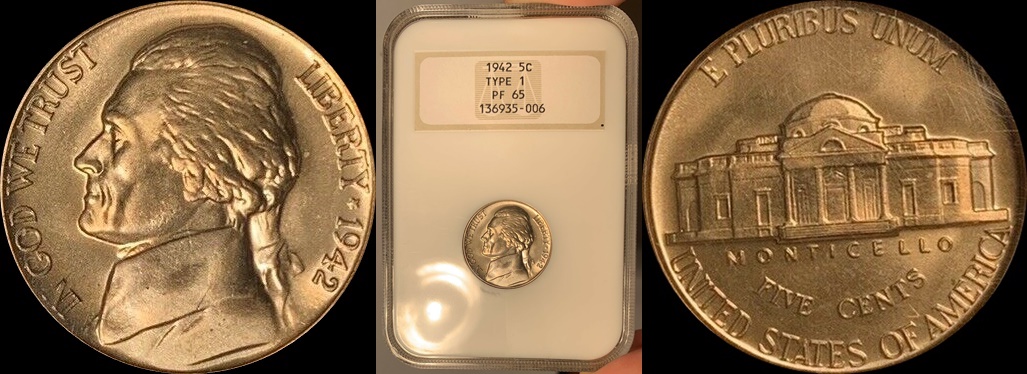 1942 5c NGC PR 65 Proof Jefferson Nickel - Type 1 - Fatty Holder a-horz.jpg