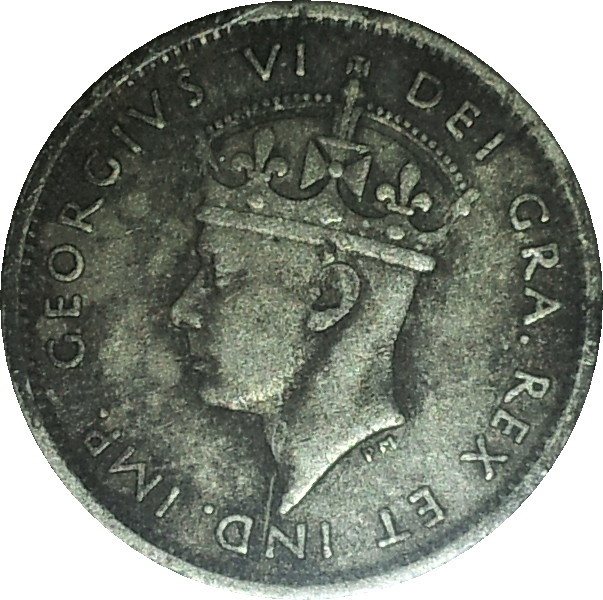 1942 C Newfoundland Ten Cents Obv.JPG