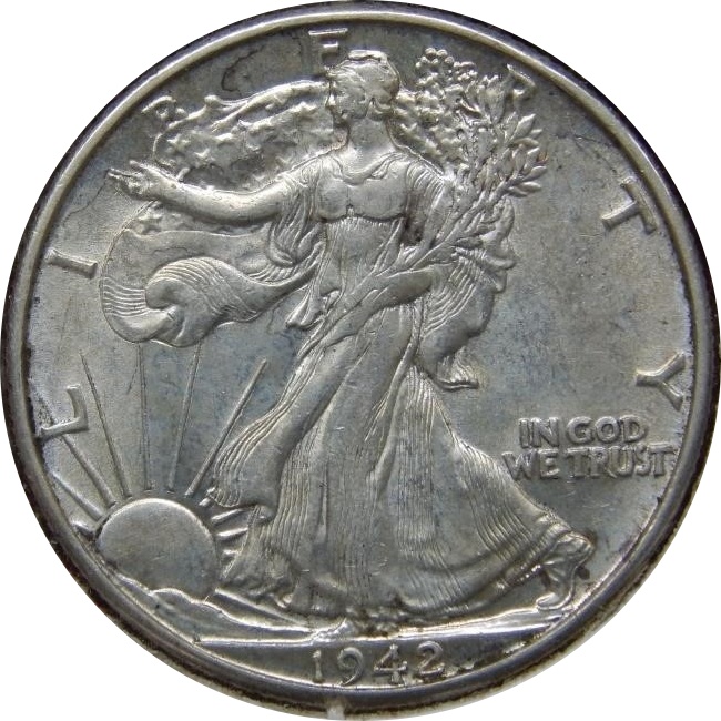 1942 D Walking Liberty Half obv.jpg