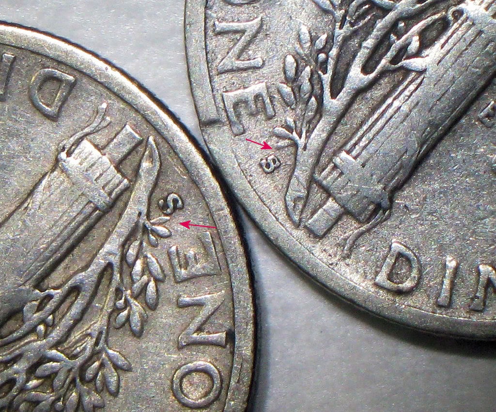 1942 dime large S and small S.JPG