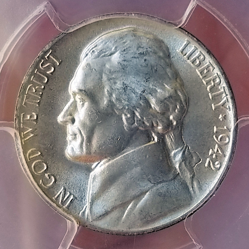 1942 P 5c MS67 FS Obverse CLOSE.jpg