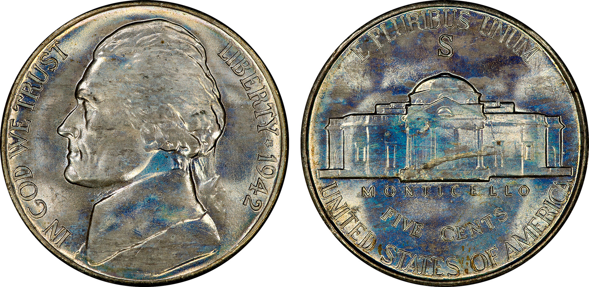 1942 S Jefferson Nickel (Lamination).jpg