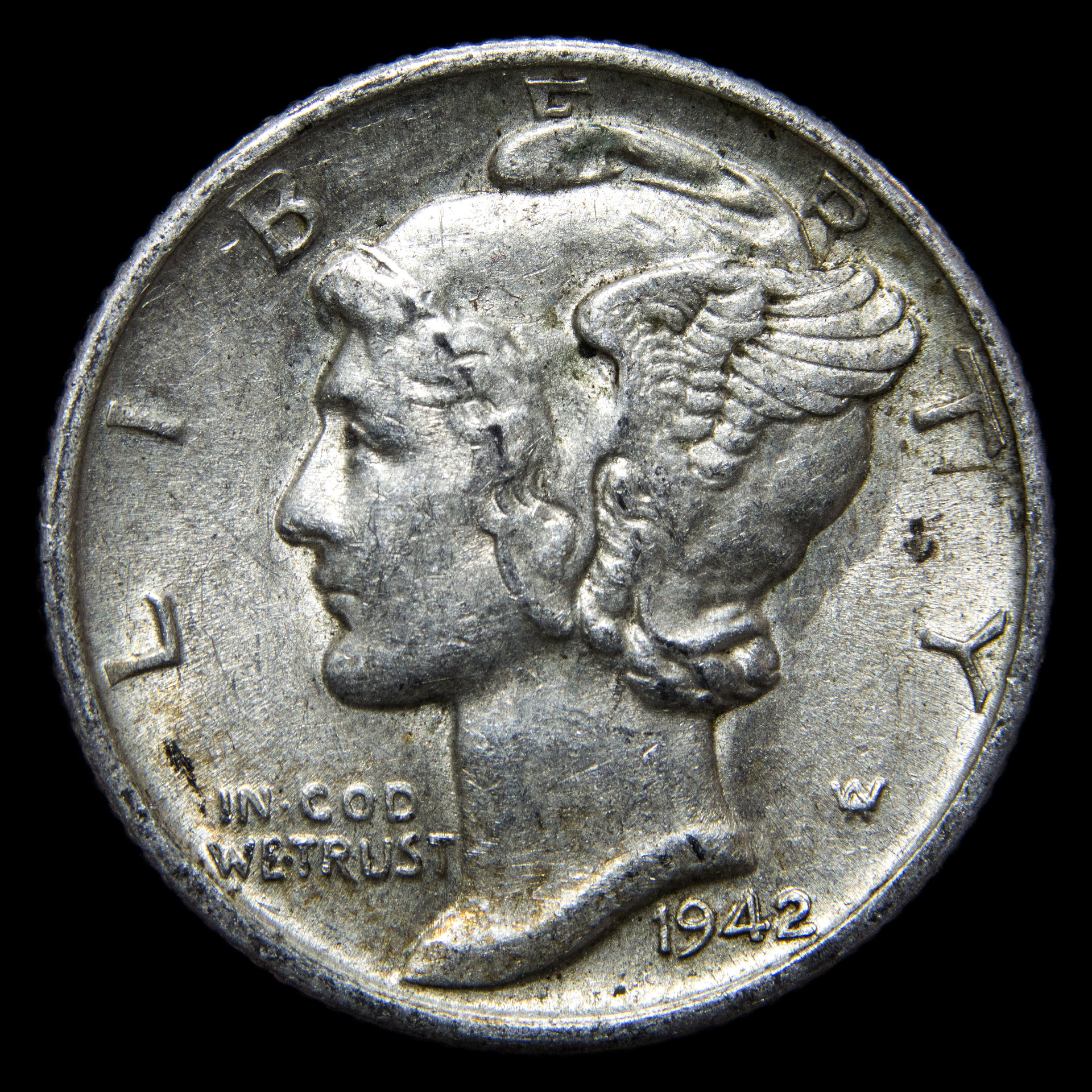 1942-S Mercury Dime Obverse.jpg
