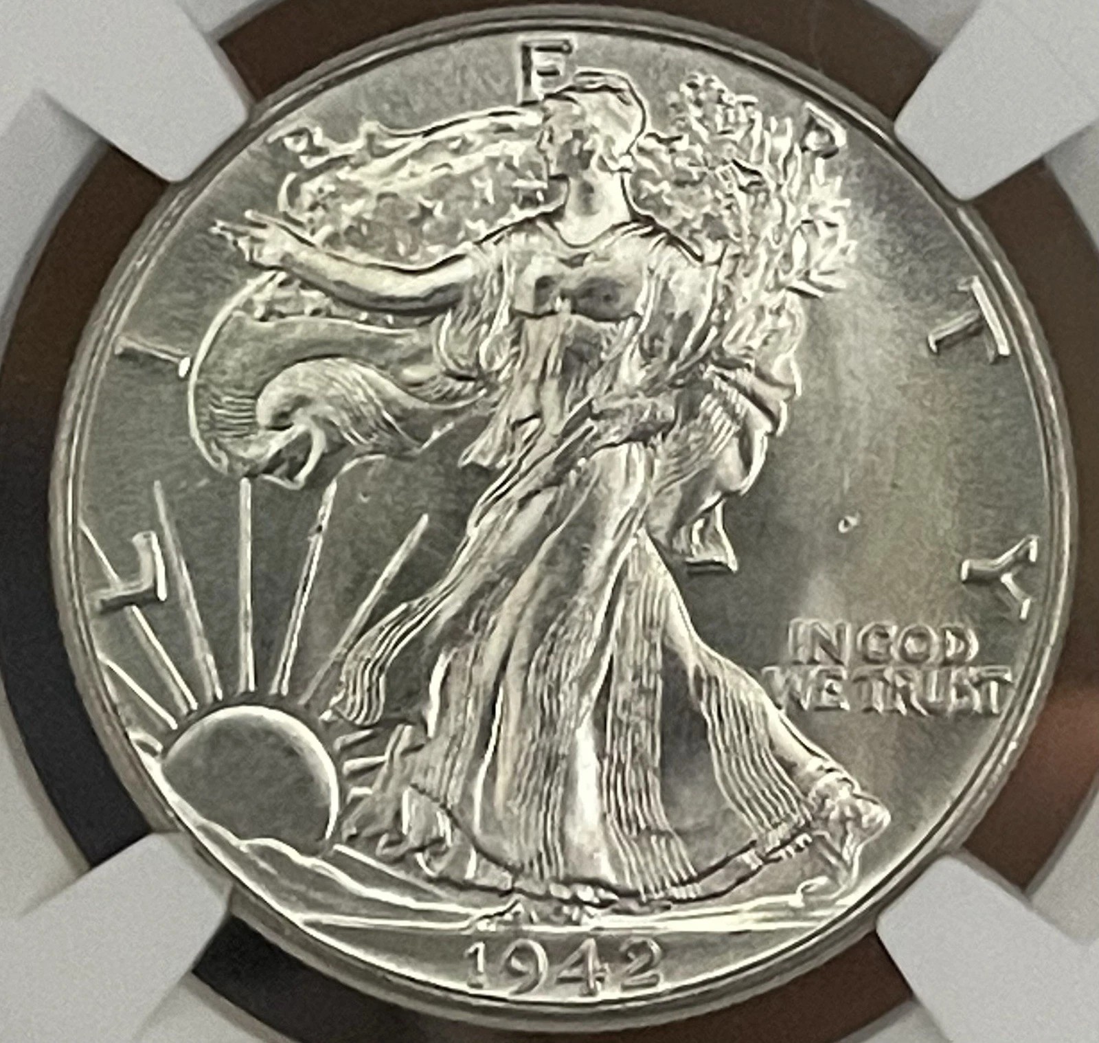 1942P 50C MS66 NGC 8299120-001 Slab Obverse Closeup (Seller).jpg