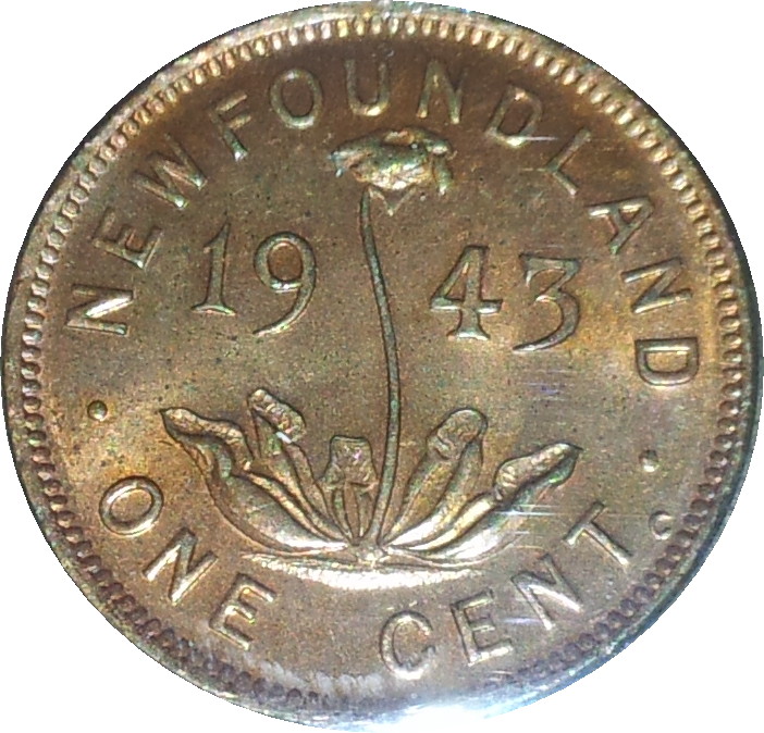 1943 C Newfoundland Cent MS63 Rev Wide Date.JPG