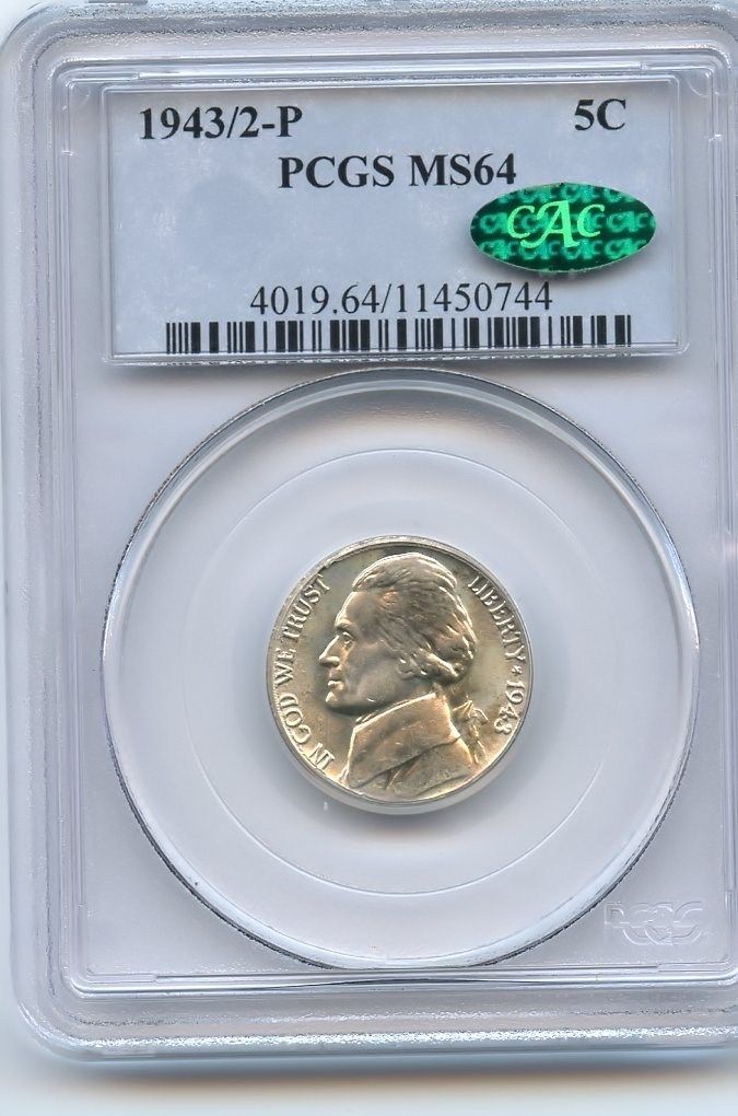 1943 over 2 P 5C PCGS MS64 CAC Obv Slab Seller.jpg