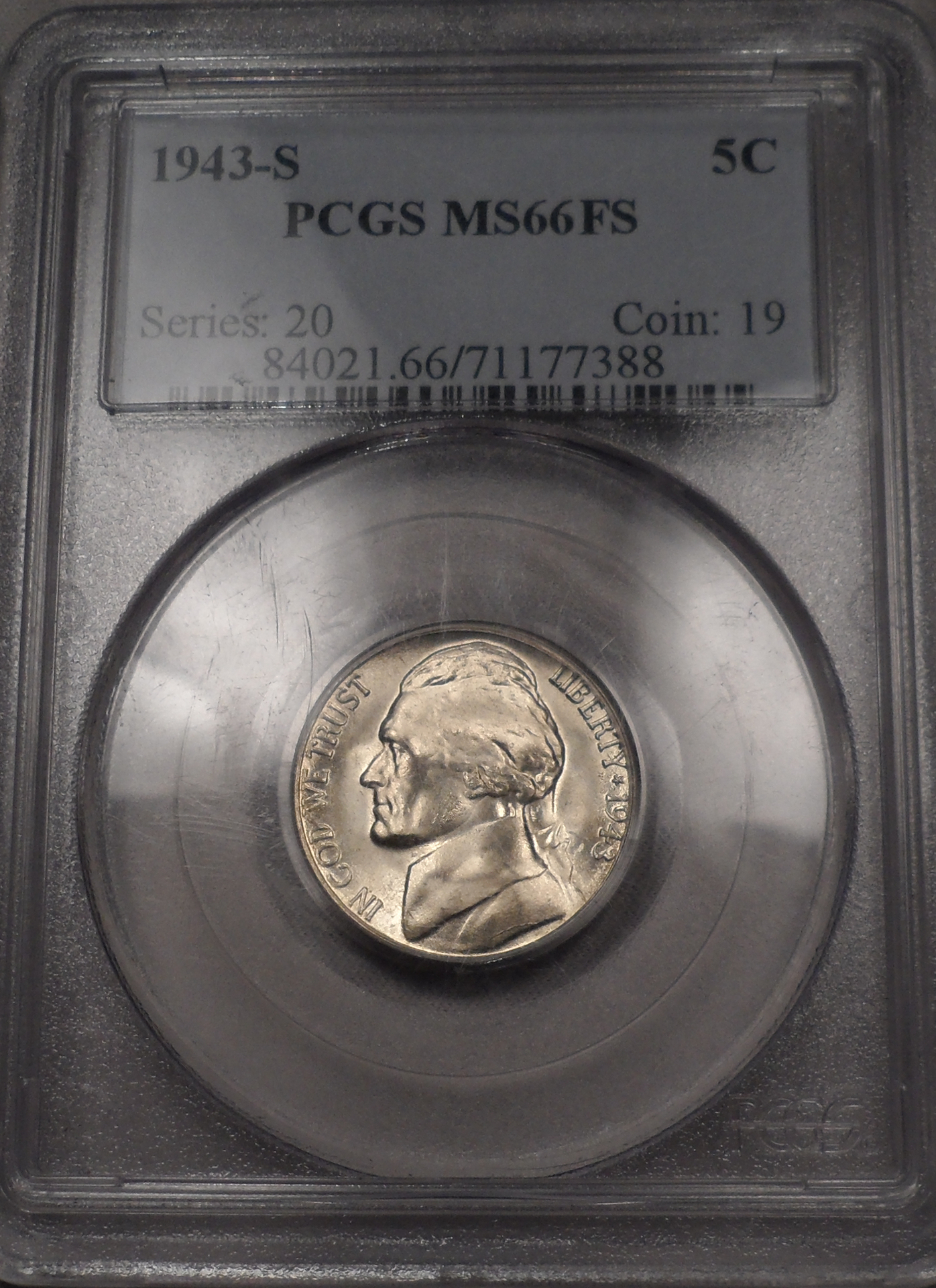 1943 S 5C PCGS MS 66 FS Obv.jpg