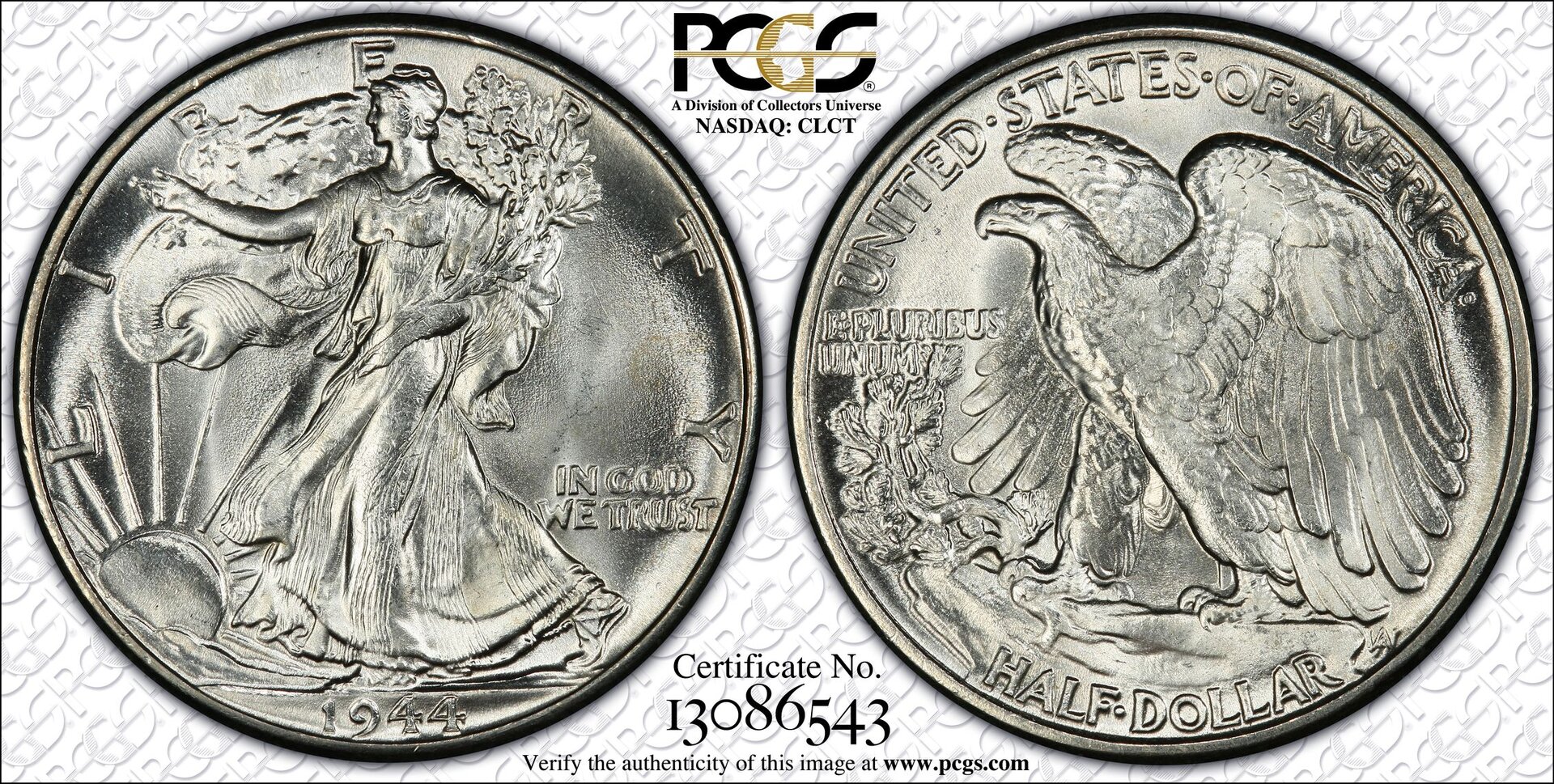 1944 50C HALF DOLLAR - WALKING LIBERTY PCGS MS65 13086543 CAC TrueView Large.jpg