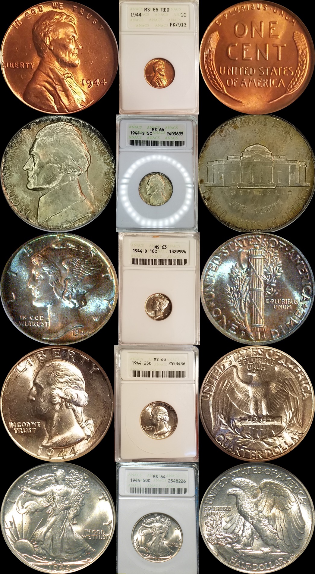 1944 ANACS Birth Year Set.jpg