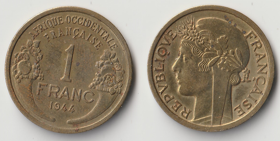 1944 french west africa 1 franc.jpg