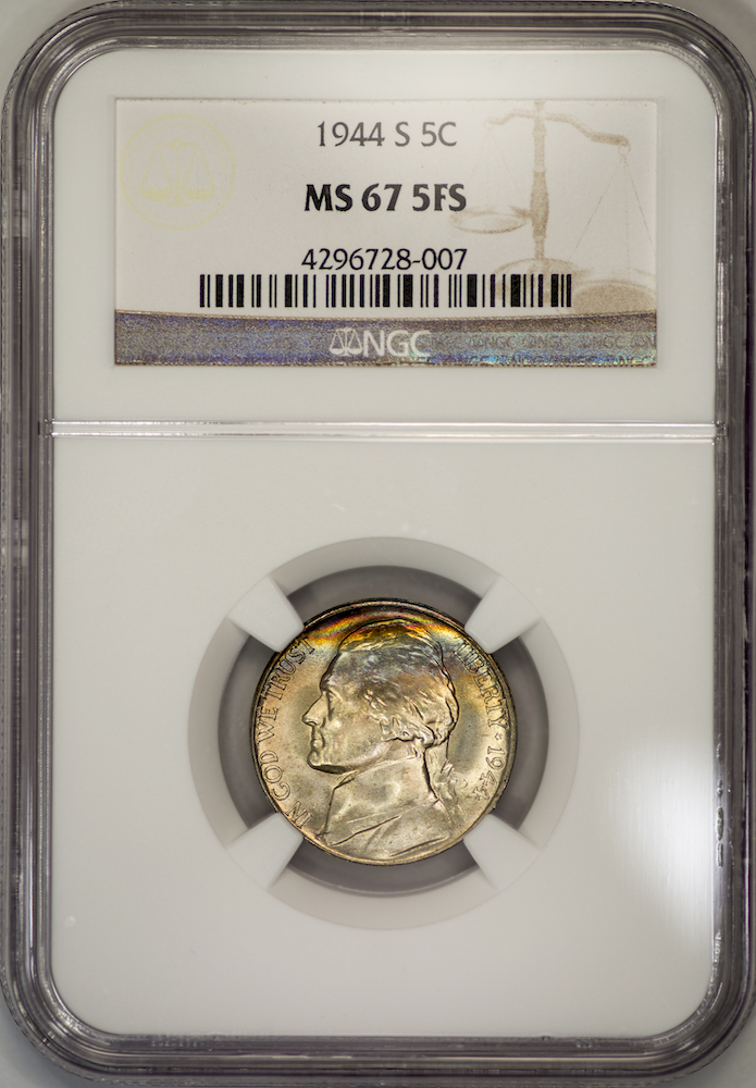 1944 S Jefferson Nickel NGC MS675FS Slab - Obverse.jpg