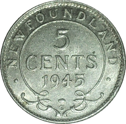 1945 C Newfoundland Five Cents Rev.JPG