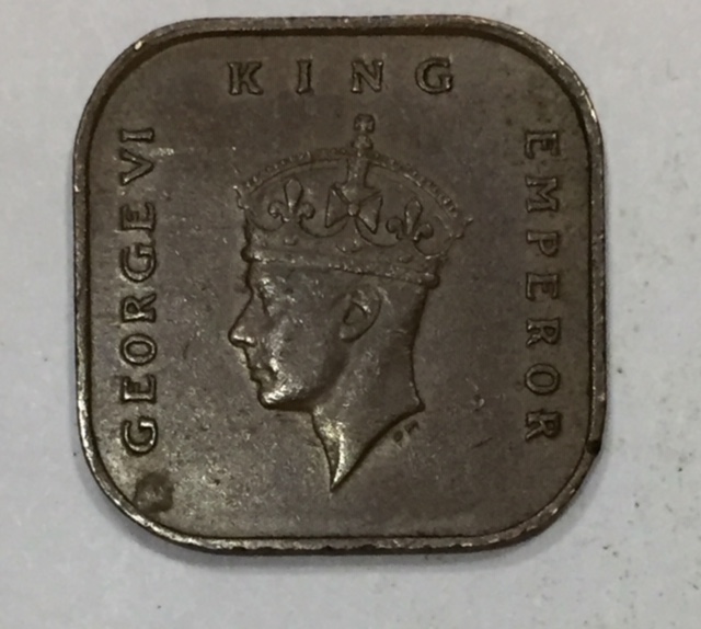 1945 Malaya 1 cent error.jpg