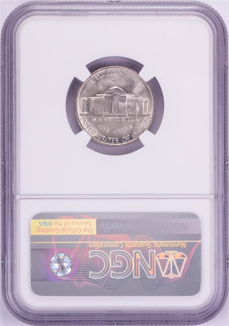 1945 S Jefferson Nickel, MS66 rev.jpg