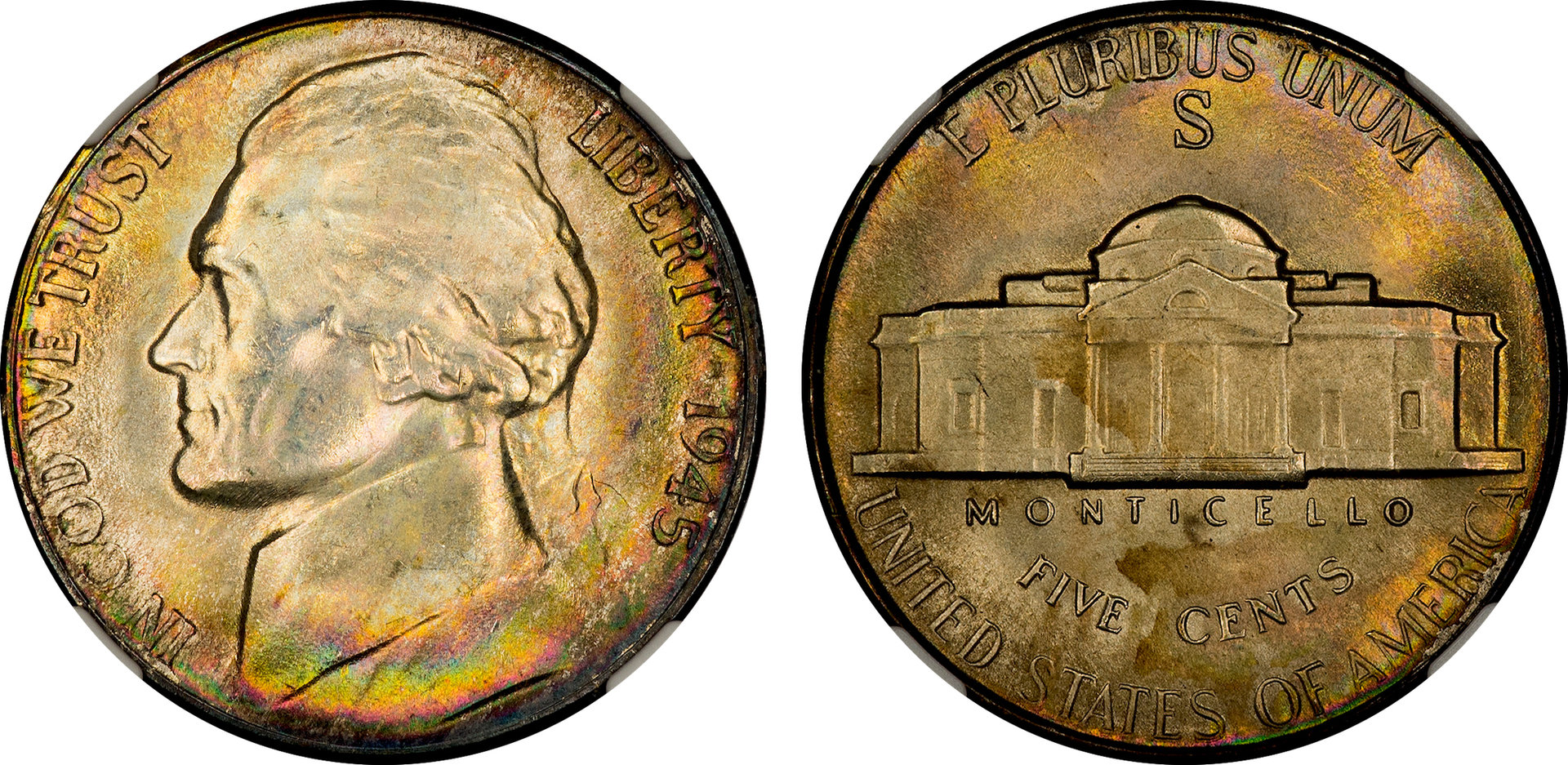 1945 S Jefferson Nickel NGC MS66 5FS.jpg