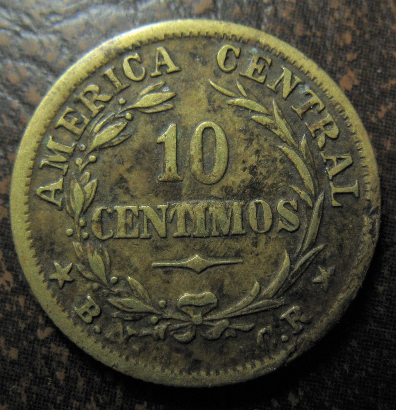 1947 10 centimos doubled die reverse.JPG
