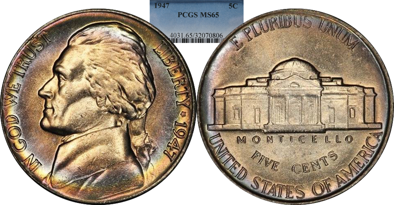 1947 Jefferson Nickel PCGS MS65.jpg