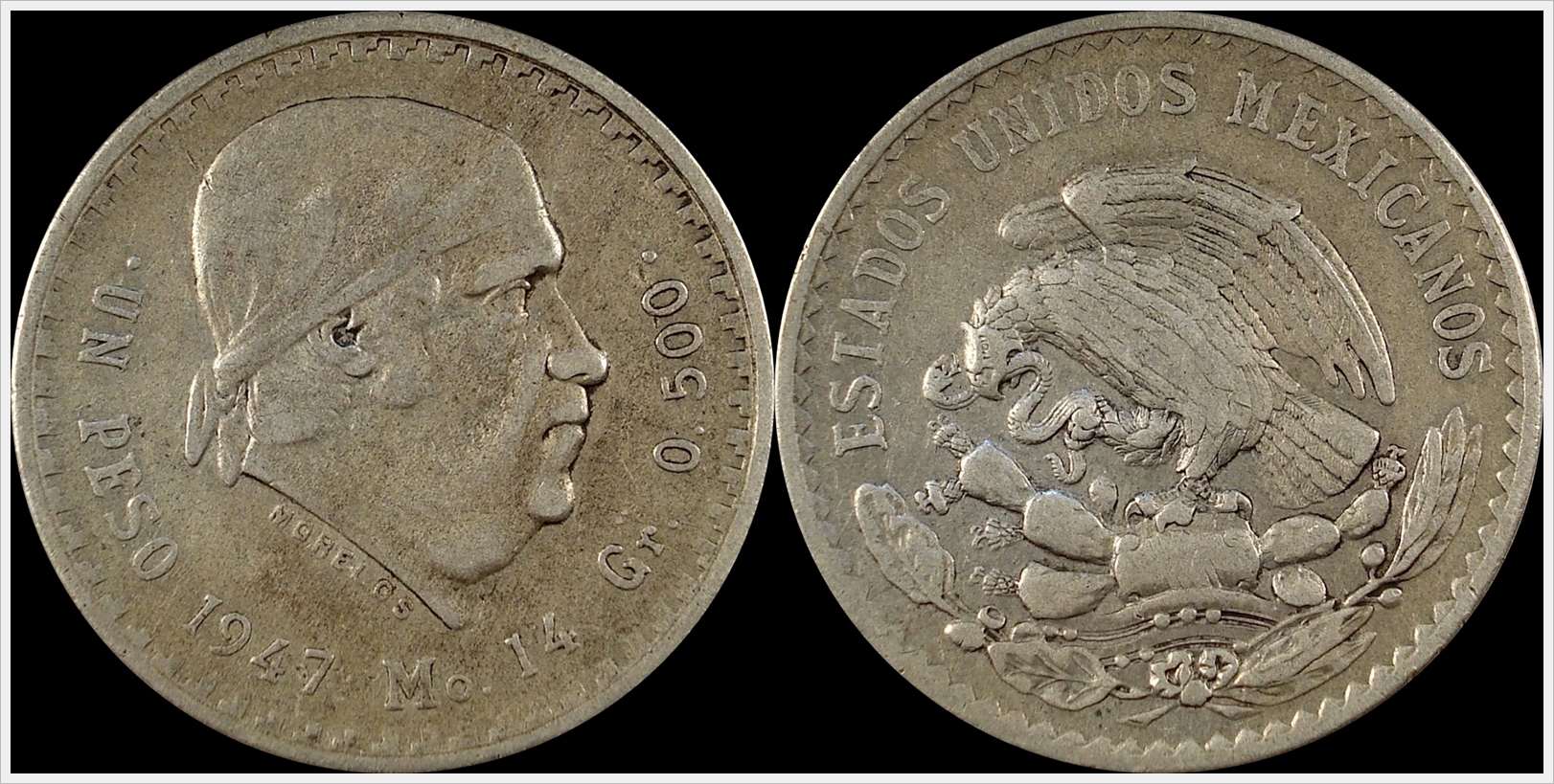 1947 Mexico 1 Peso.jpg
