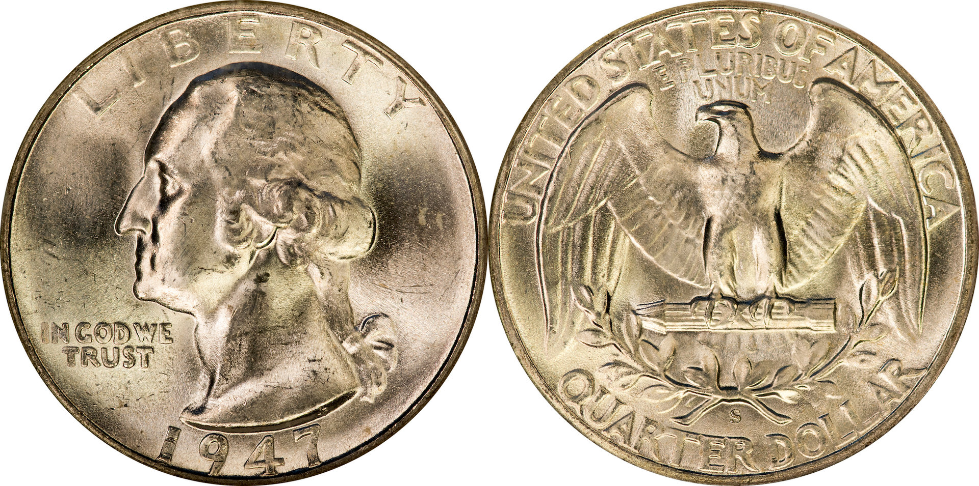1947 S Washington Quarter RPM NGC MS66.jpg