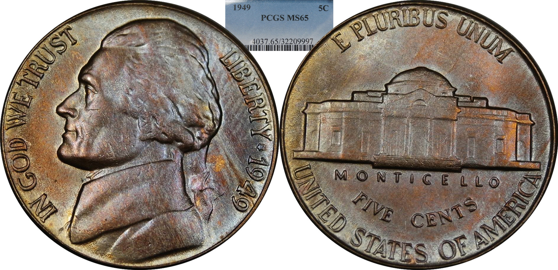 1949 Jefferson Nickel PCGS MS65.jpg