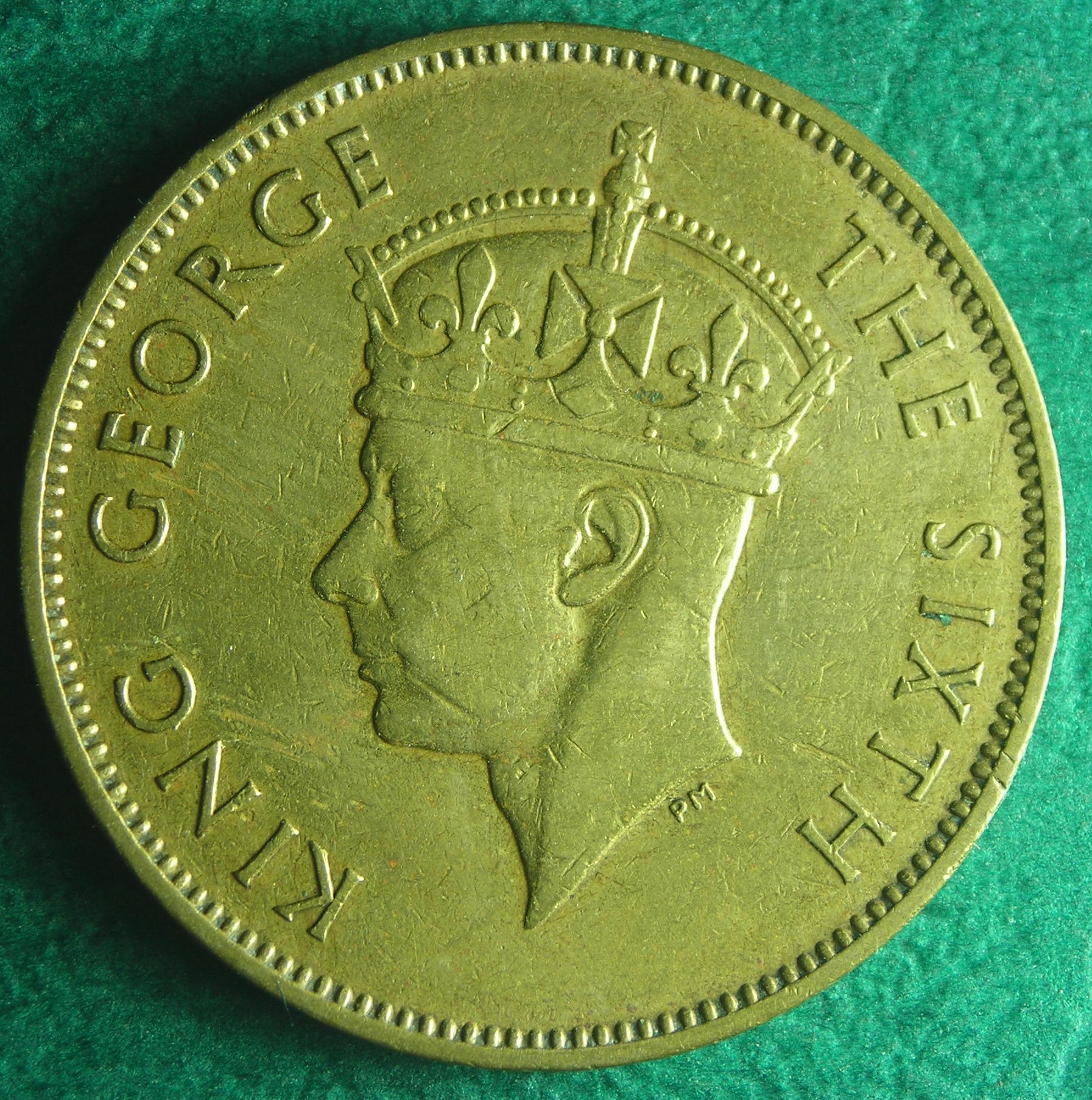 1950 Jamaica 1 p obv.JPG