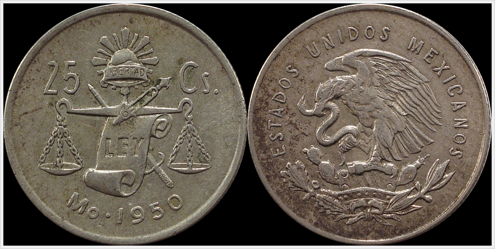 1950 Mexico 25 Centavos.jpg