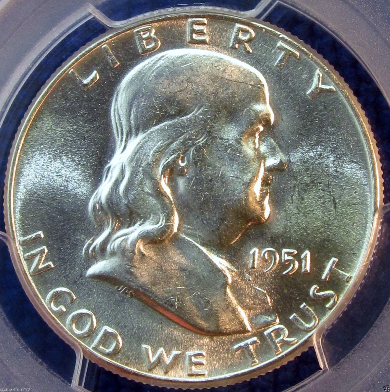 1951 50C Bugs Bunny CAC PCGS 24592262 Obv Closeup Seller.jpg