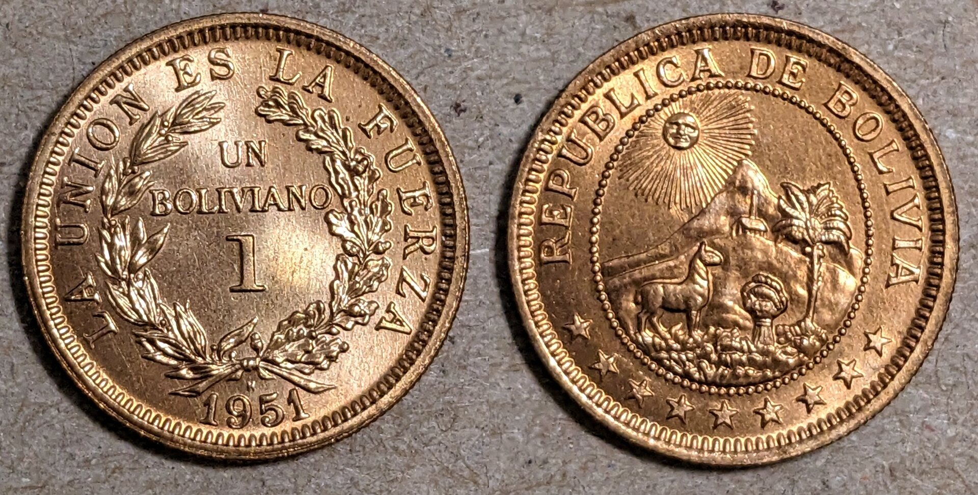 1951 bolivia 1 boliviano.jpg