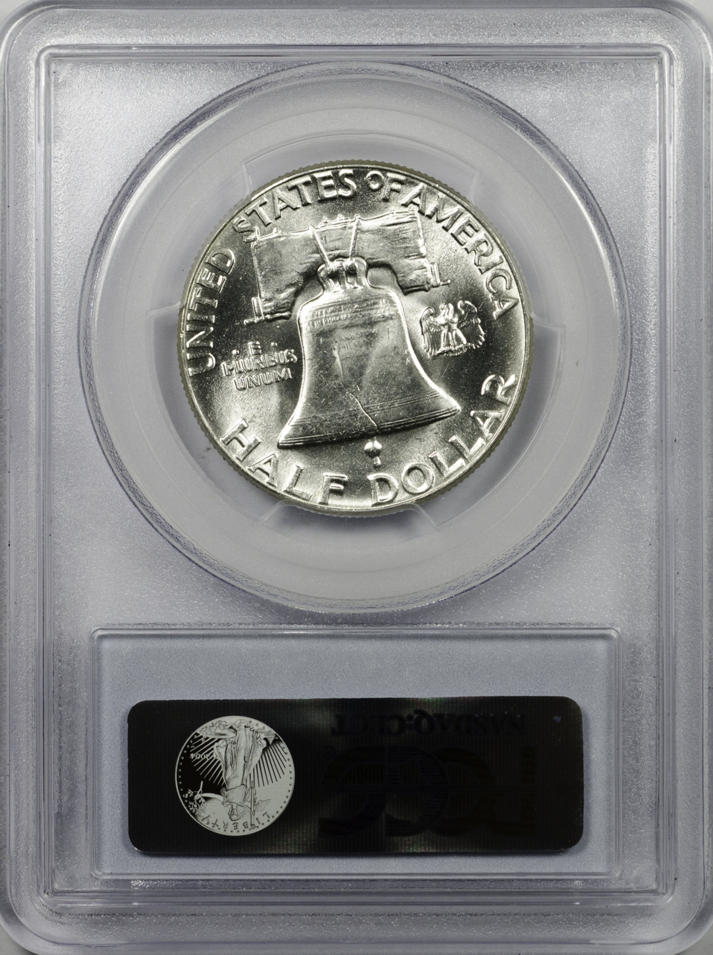 1951 HALF DOLLAR - FRANKLIN PCGS MS 63 BUGS BUNNY, CAC Rev Slab.JPG