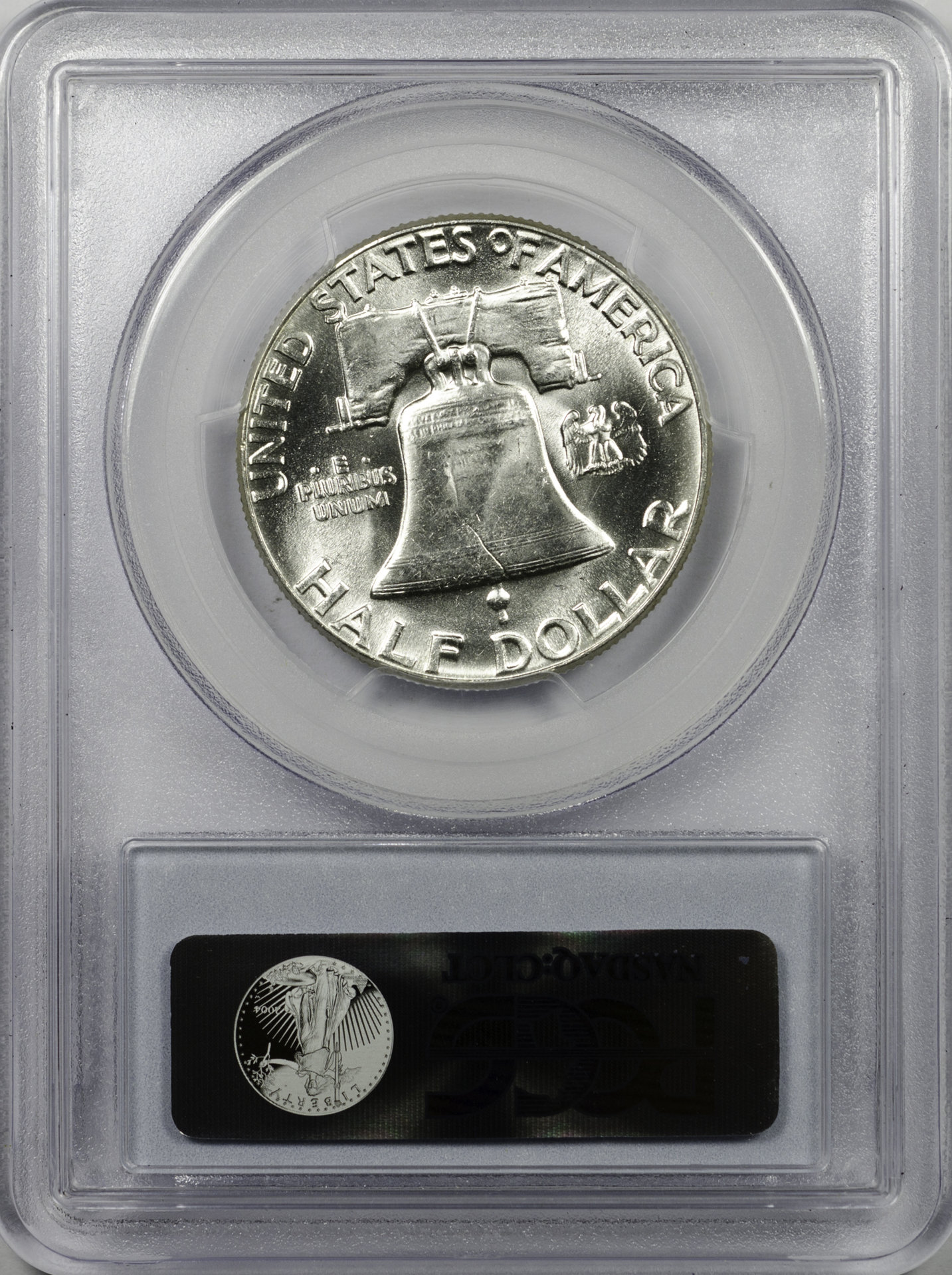 1951 HALF DOLLAR - FRANKLIN PCGS MS 63 BUGS BUNNY, CAC Rev Slab.JPG