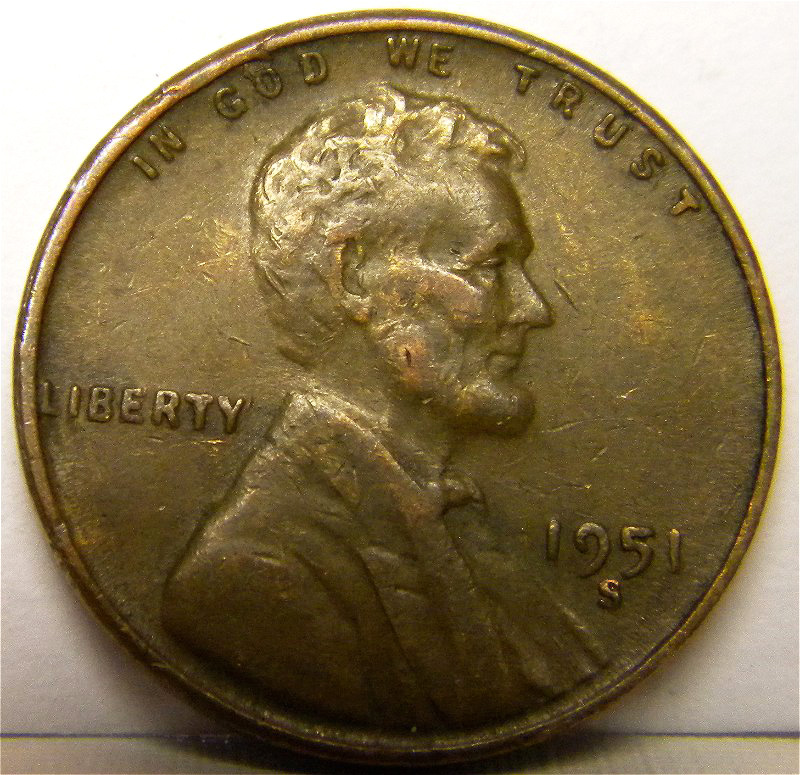 1951 S Lincoln Wheat Penny (Obverse).jpg