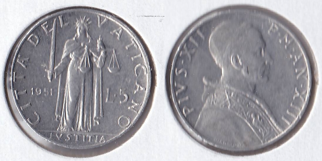 1951 vatican 5 lire.jpg