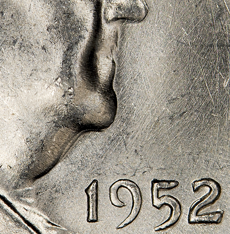 1952 Franklin Half Bugs Bunny - Mouth.jpg