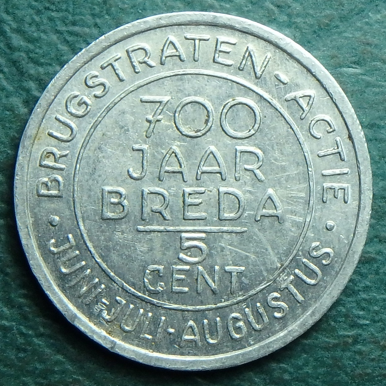 1952 NL 5 c rev token.JPG