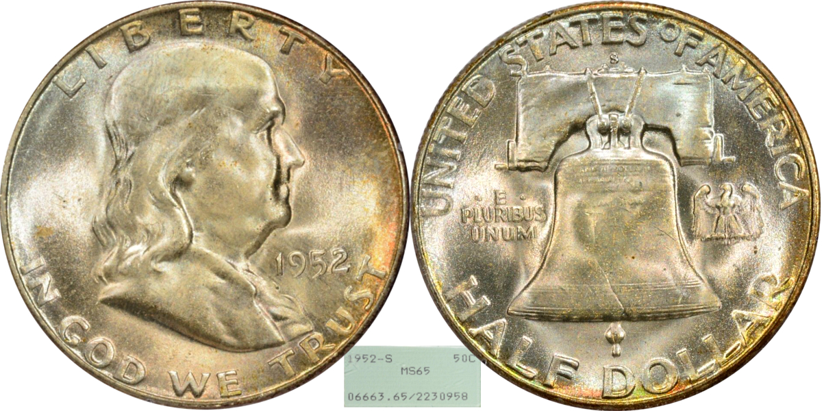 1952 S 50C PCGS MS65.jpg