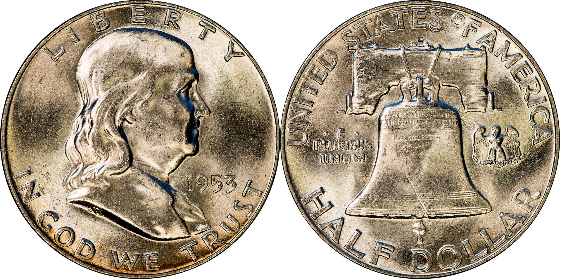 1953 D Franklin Half FS-402.jpg