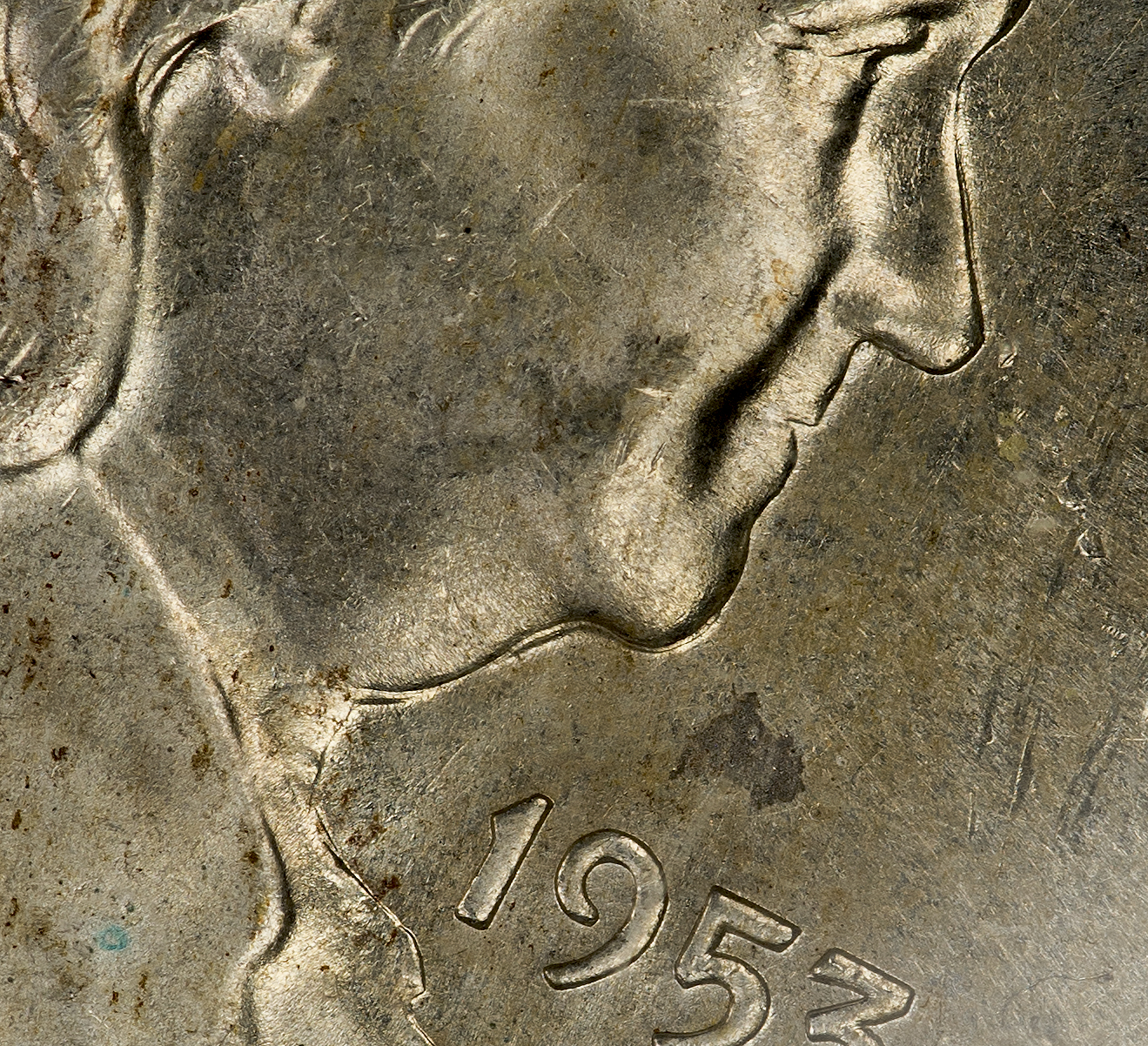 1953 D Franklin Half PCGS MS64FBL - Profile 3.jpg