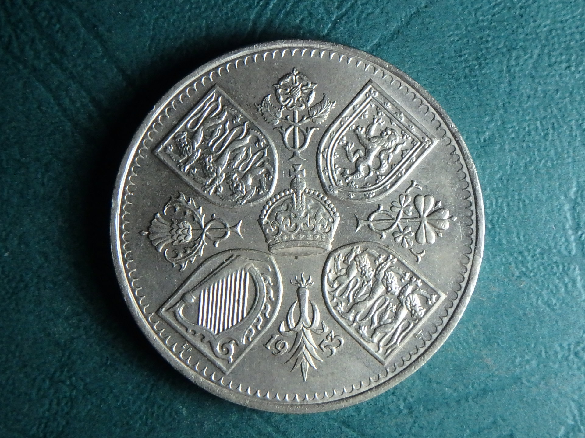 1953 GB 1 crown rev.JPG