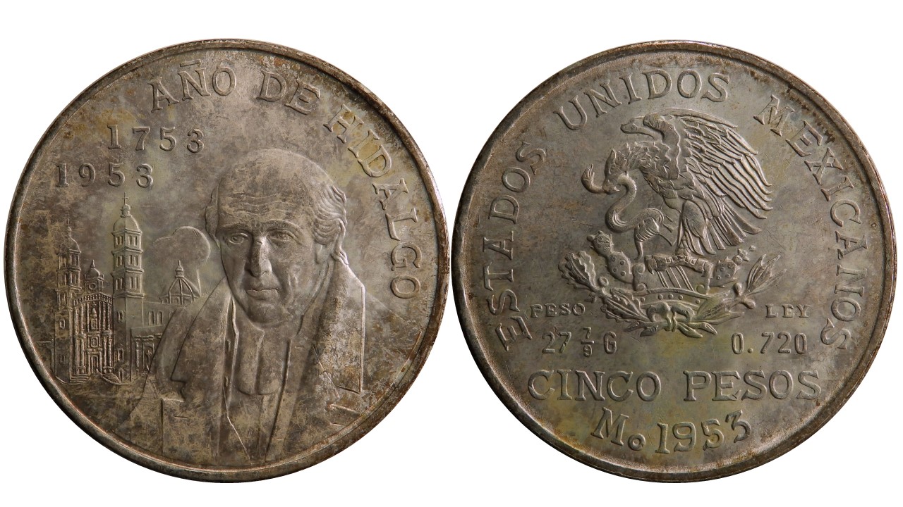 1953 Hidalgo 5 peso Commemorative .jpg