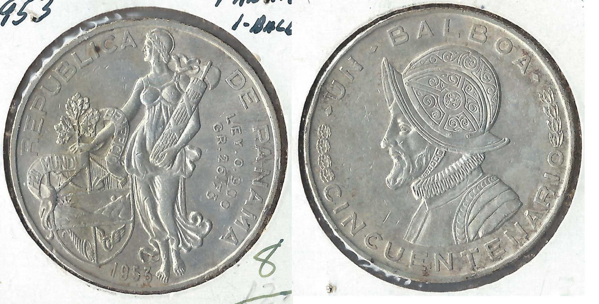 1953 panama 1 balboa.jpg