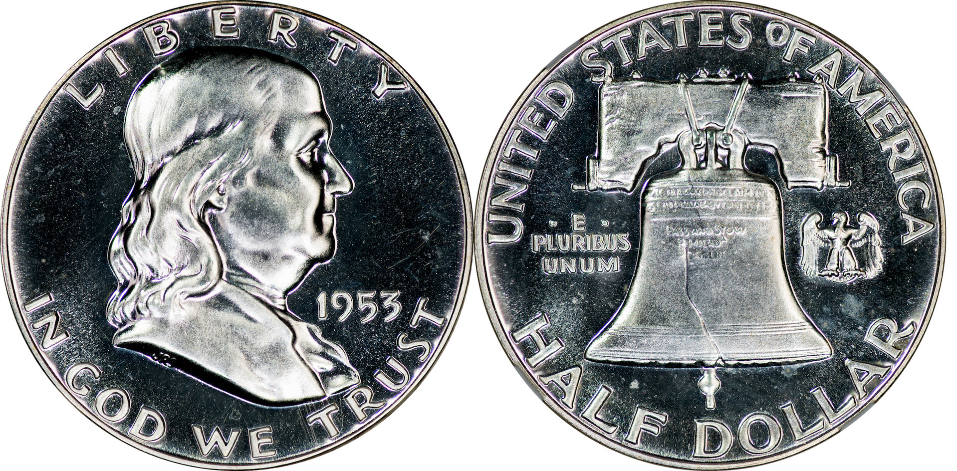 1953 Proof Franklin Half NGC PF65.jpg
